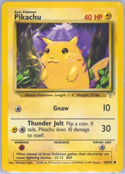 Pikachu #58