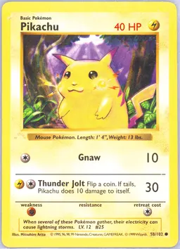 Pikachu #58