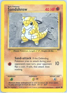 Sandshrew #62