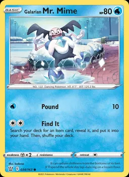 Galarian Mr. Mime #34