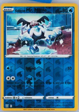 Galarian Mr. Mime #34