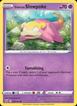 Galarian Slowpoke #54