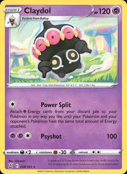 Claydol #58