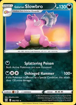Galarian Slowbro #92