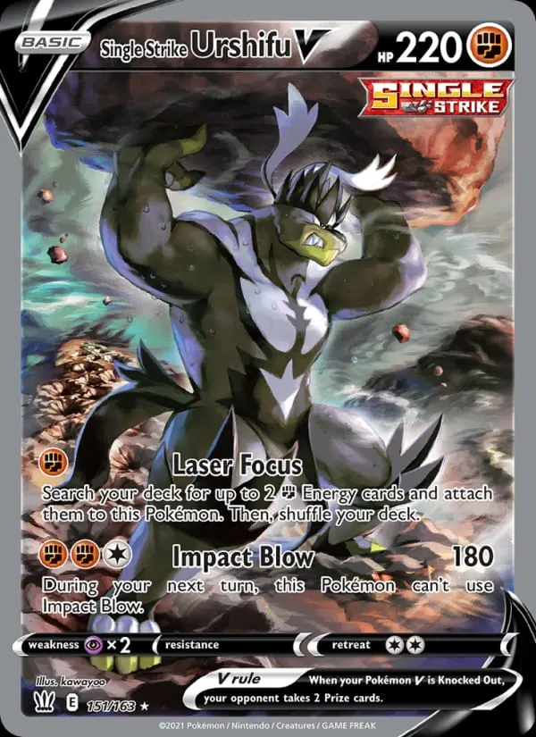 Single Strike Urshifu V card photo