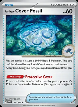 Antique Cover Fossil #80