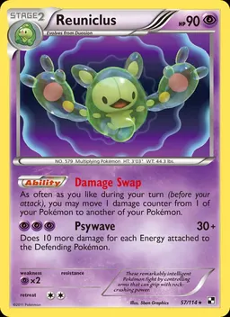 Reuniclus card photo