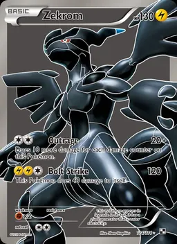Zekrom card photo