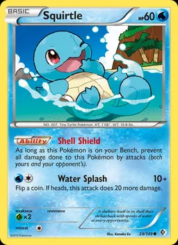 Squirtle card photo
