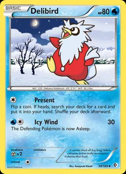 Delibird card photo