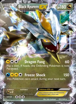 Black Kyurem-EX card photo