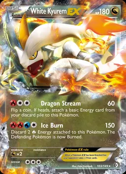 White Kyurem-EX card photo