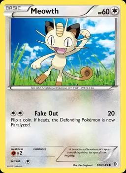 Meowth #106