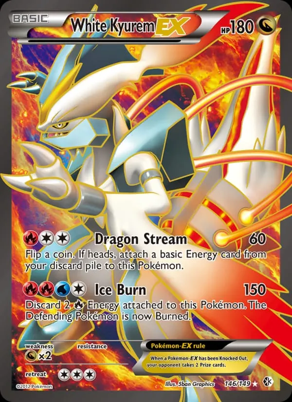 White Kyurem-EX card photo