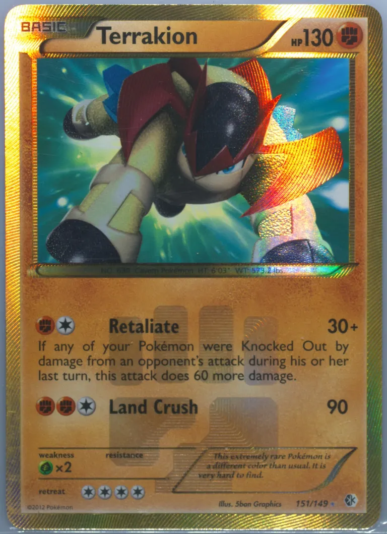 Terrakion card photo