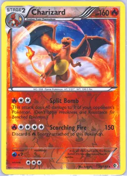 Charizard card photo