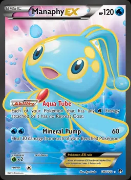 Manaphy EX #116