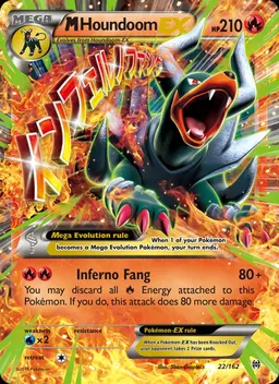 M Houndoom EX #22
