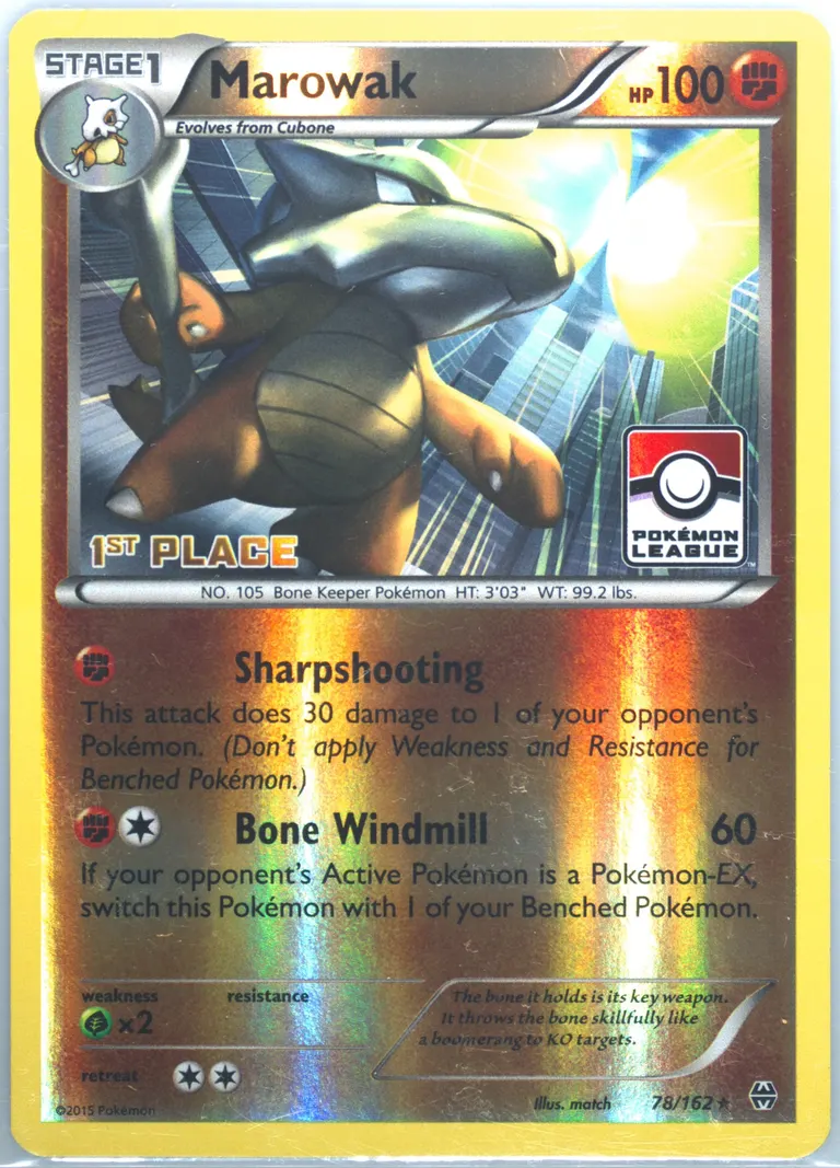 Marowak #78, XY - BREAKthrough