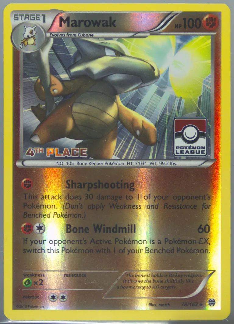 Marowak #78, XY - BREAKthrough