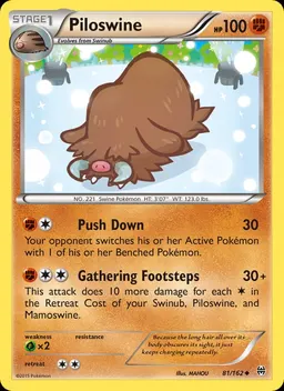 Piloswine #81