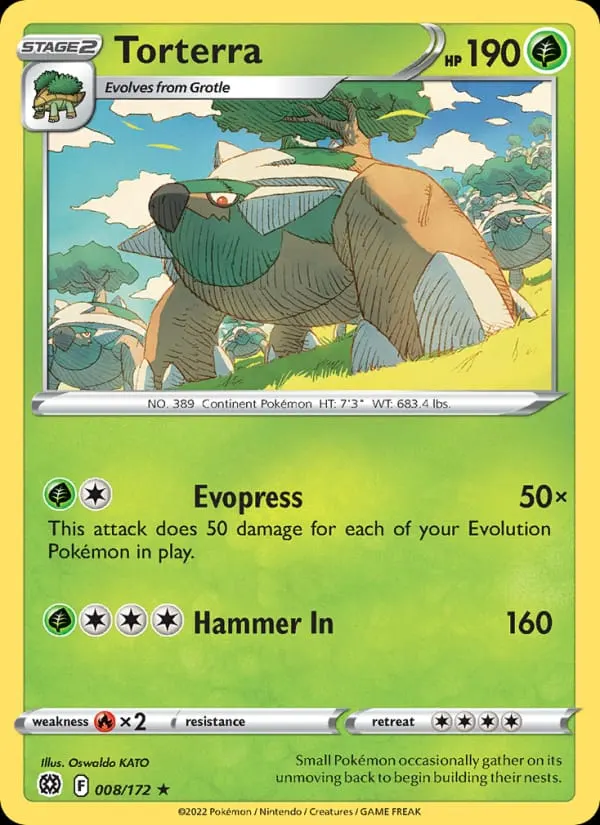 Torterra card photo