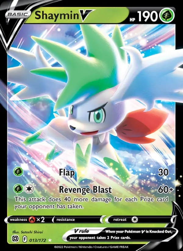 Shaymin V card photo
