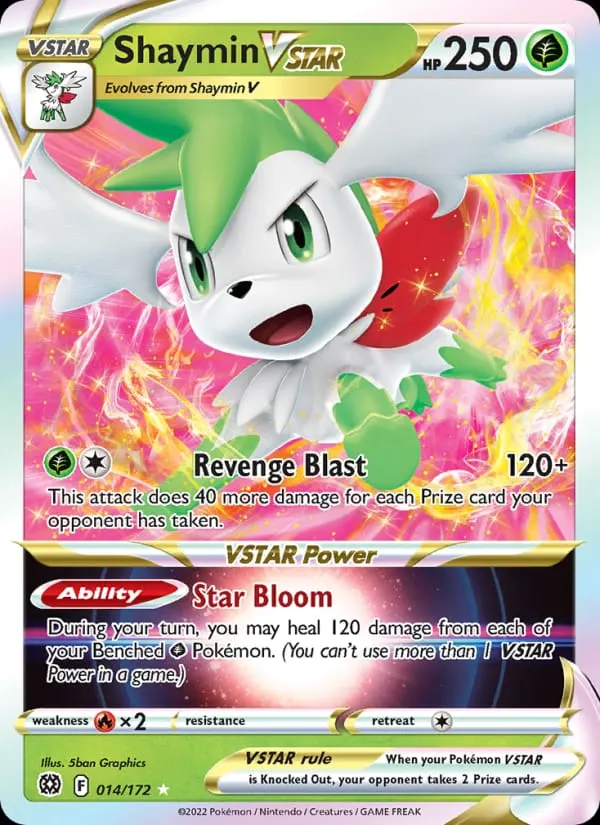 Shaymin VSTAR card photo