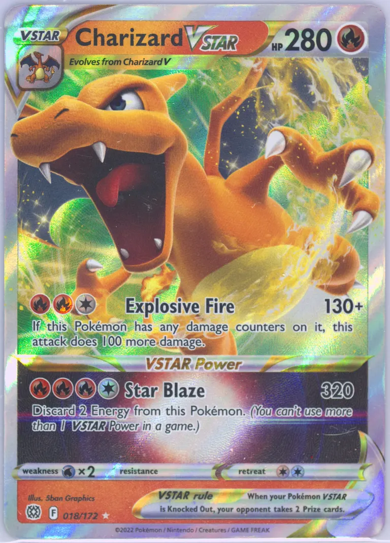 Charizard VSTAR card photo