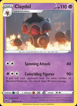 Claydol #59