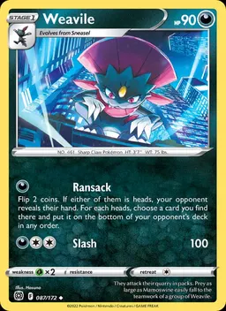 Weavile #87
