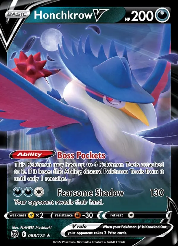 Honchkrow V card photo