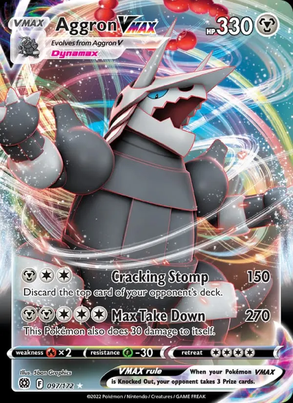 Aggron VMAX card photo