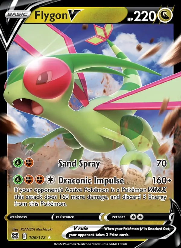 Flygon V card photo