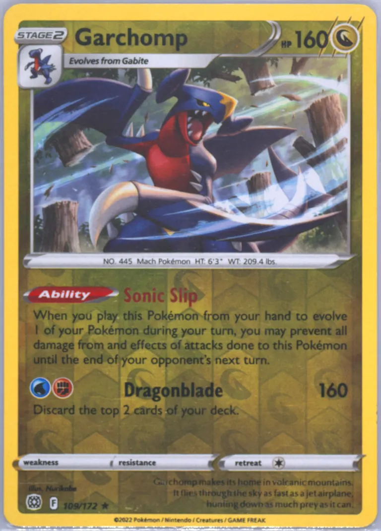 Garchomp card photo