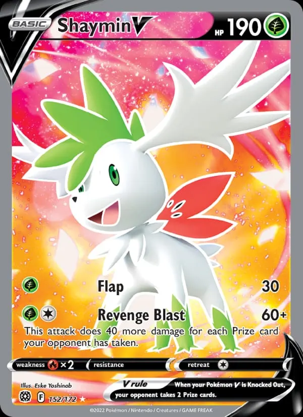 Shaymin V card photo