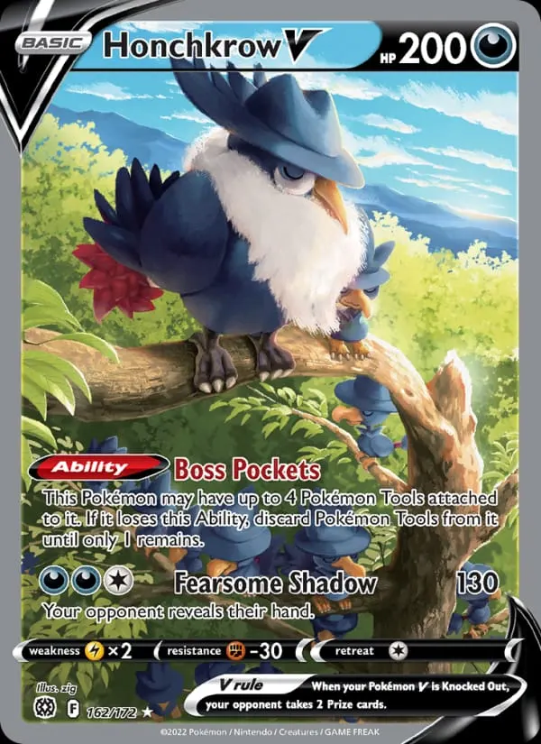 Honchkrow V card photo