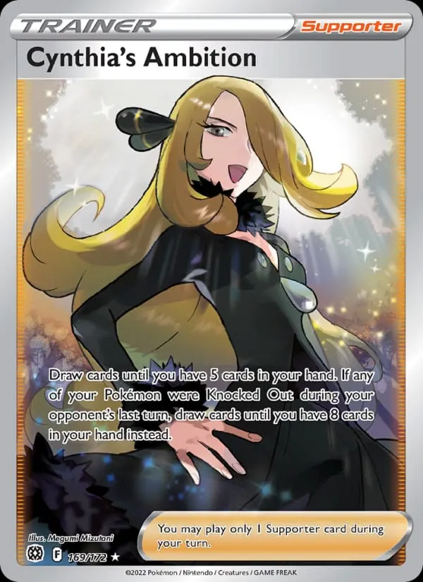 Cynthia's Ambition card photo