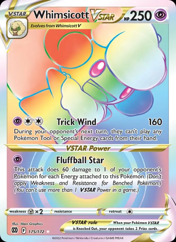 Whimsicott VSTAR card photo