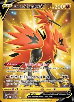 Galarian Zapdos V #182