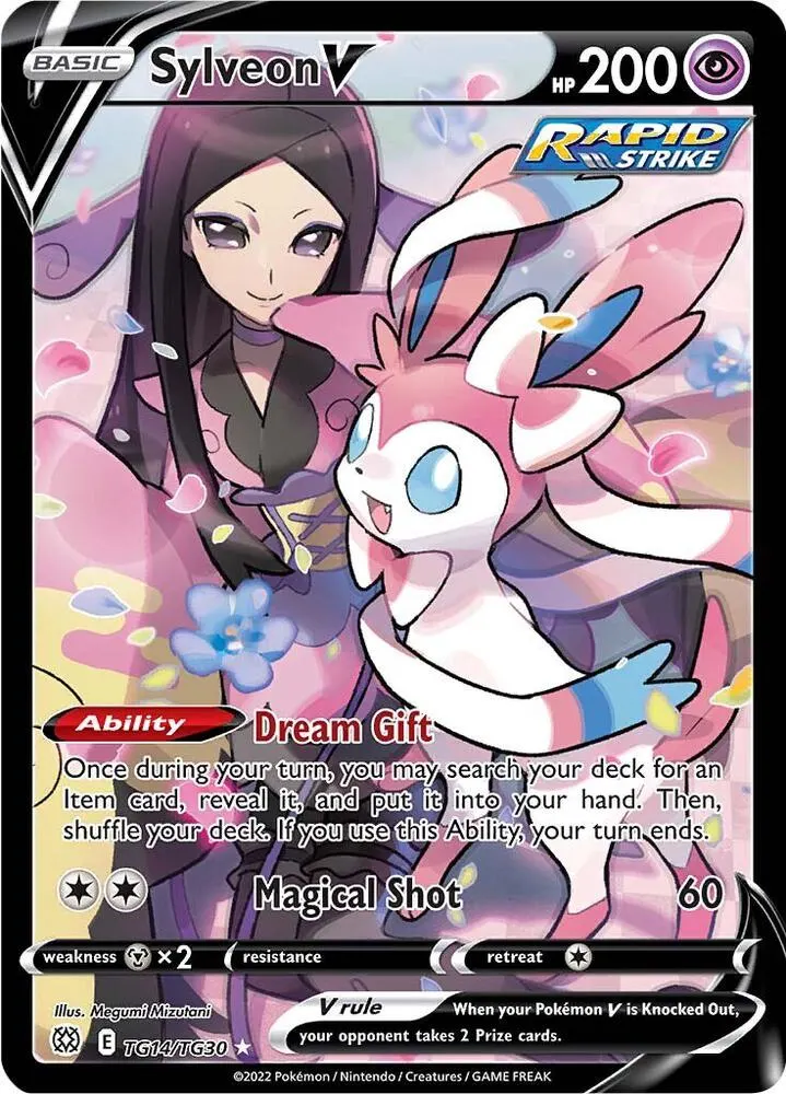 Sylveon V card photo