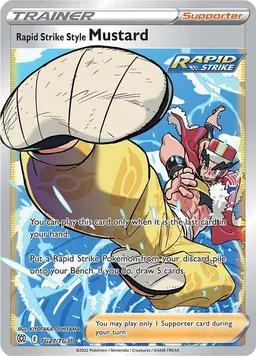Rapid Strike Style Mustard #TG27