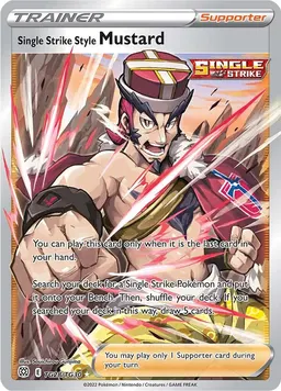 Single Strike Style Mustard #TG28