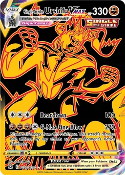 Single Strike Urshifu VMAX #TG29