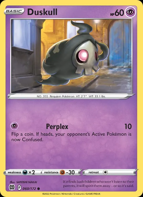 Duskull #60, Sword & Shield - Brilliant Stars