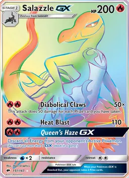 Salazzle GX #151