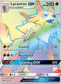 Lycanroc GX #155