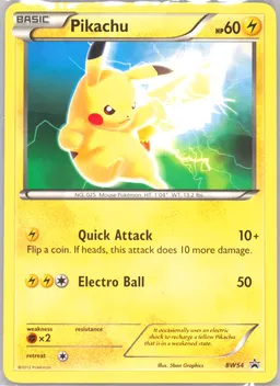 Pikachu #BW54
