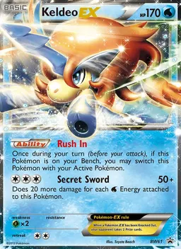 Keldeo-EX #BW61