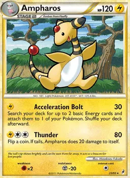 Ampharos card photo